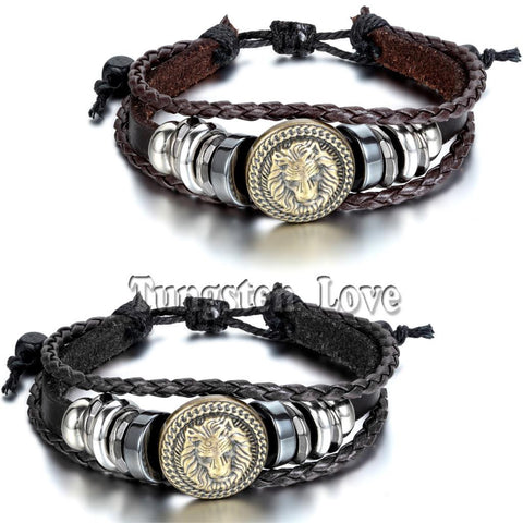 Braided Charm Bracelet